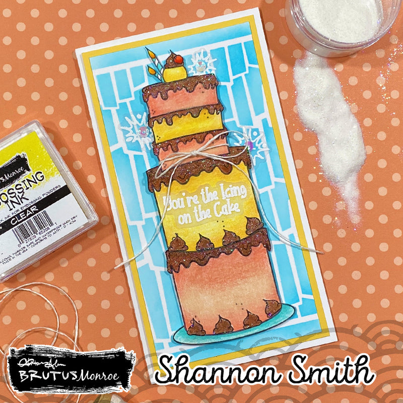 Pinata Fringe | Mixed Media Stencil