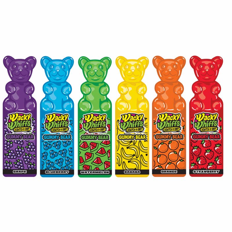 WACKY WHIFFS GUMMY BEAR BOOKMARK