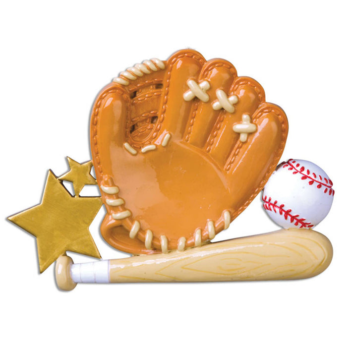 Baseball Glove Personalized Ornament