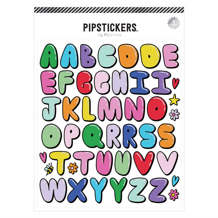 Pipsticks - Bright & Bouncy Big Alphabet (5ct)