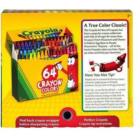 Crayola Crayons - 64 Count  brutus-monroe — Brutus Monroe