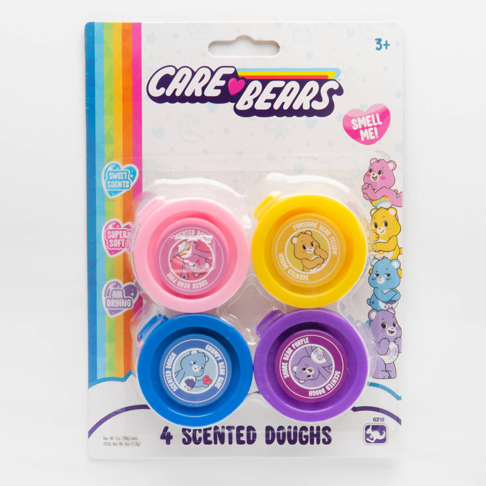 Kangaru Toys & Stationery - Care Bears™ 4ct Scented Dough Pots