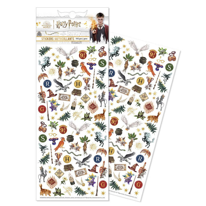 Paper House Productions - Harry Potter Mini Stickers - Floral Hogwarts