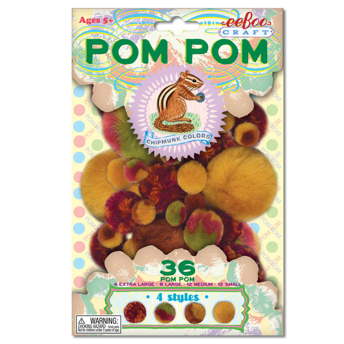 Chipmunk Pom Pom