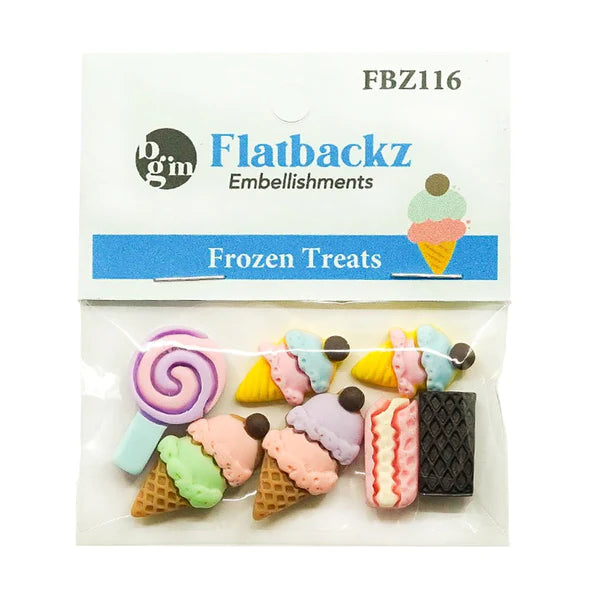 Buttons Galore | Flatbackz | Frozen Treats