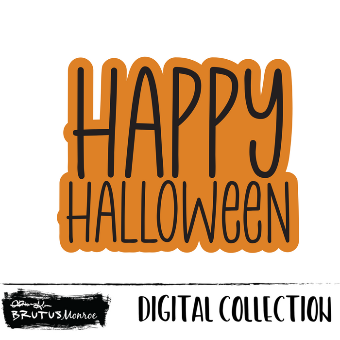 Happy Halloween | Digital Cut File