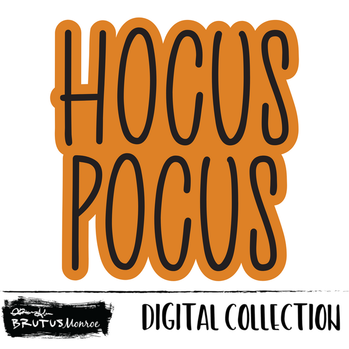 Hocus Pocus | Digital Cut File