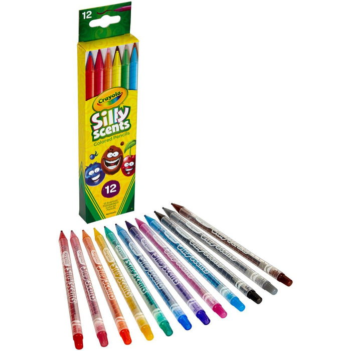 Crayola | Silly Scents Twistable Colored Pencils 12/pk