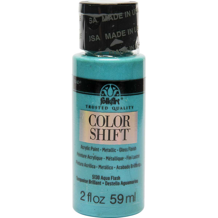 FolkArt - Color Shift Acrylic Paint - Aqua Flash