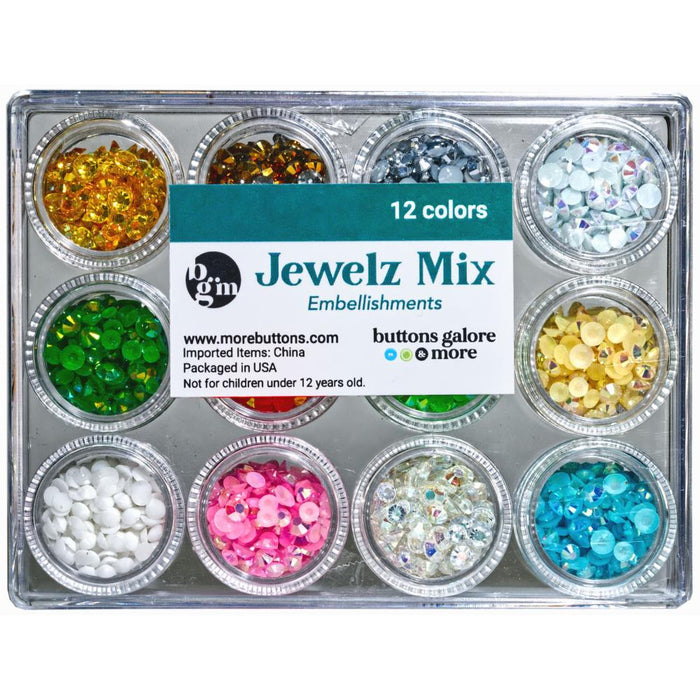 Buttons Galore | Jewelz Mix | Holiday