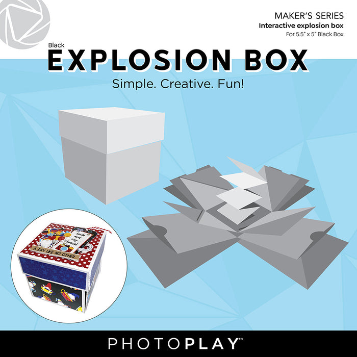 PhotoPlay | Maker's Series | Explosion Box - Black