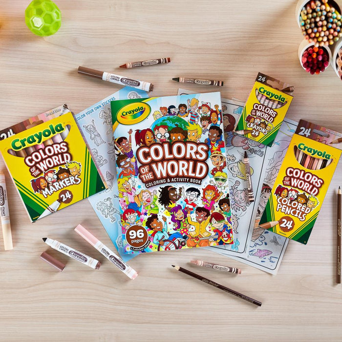 Crayola | Colors of the World Coloring Book