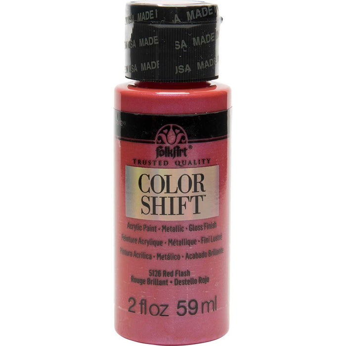 FolkArt - Color Shift Acrylic Paint - Red Flash
