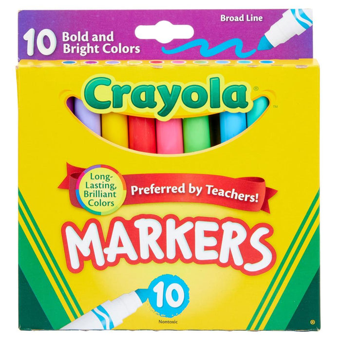 Crayola | Broad Line Markers 10/pk