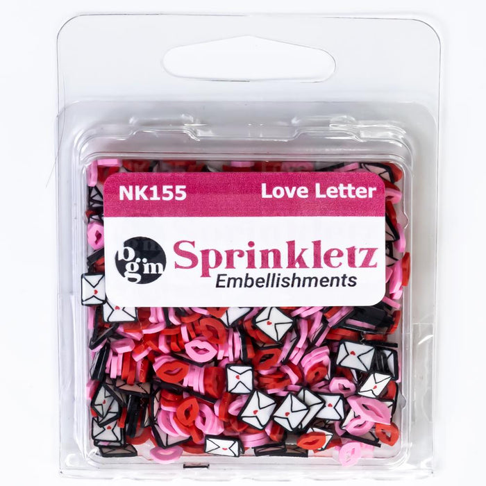 Buttons Galore | Sprinkletz Embellishments | Love Letter