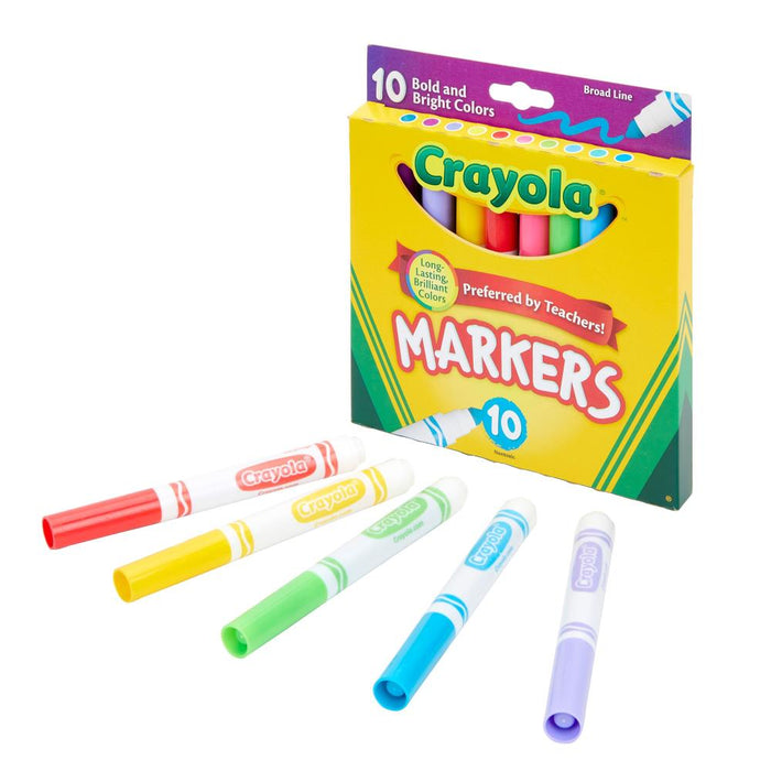 Crayola | Broad Line Markers 10/pk