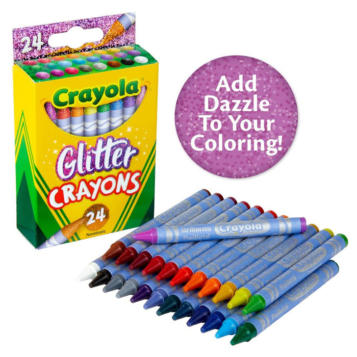 Crayola | Glitter Crayons 24/pk