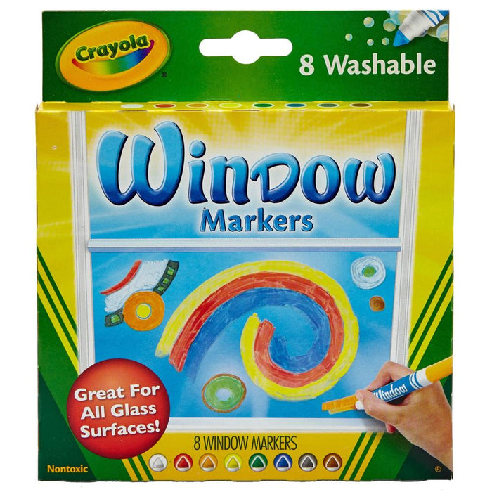 Crayola | Washable Window Markers 8/pk