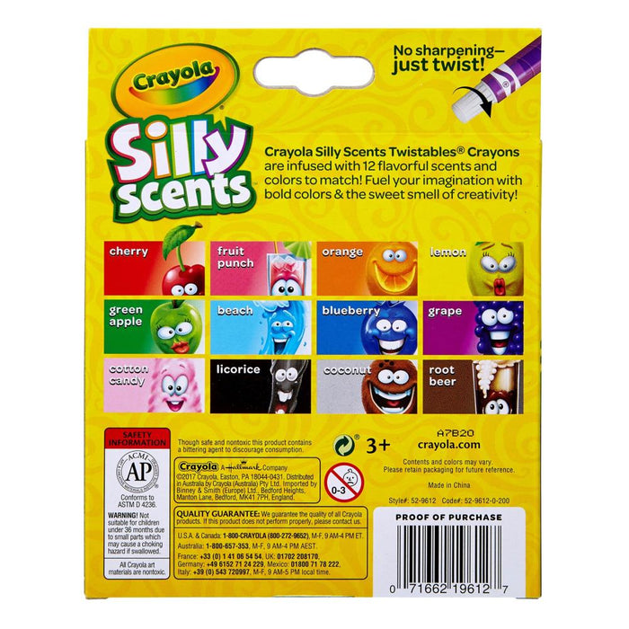 Crayola | Silly Scents Twistable Crayons 12/pk