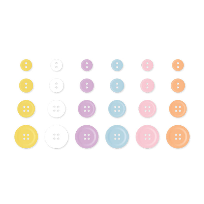 Simple Stories | Color Vibe Collection | Buttons - Spring