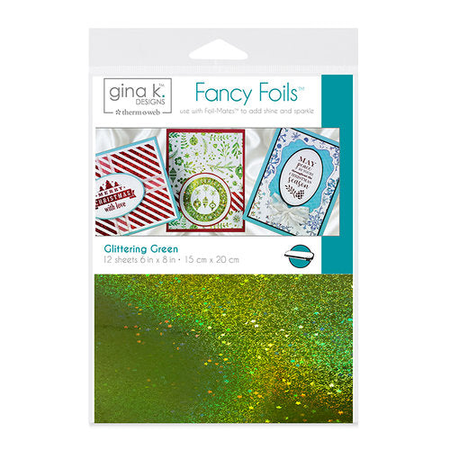 Gina K. Designs | Foil Transfer Sheets | Glittering Green