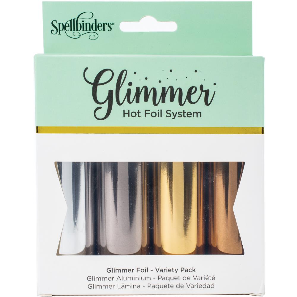 Spellbinders Glimmer Hot Foil System Variety Pack Blue Rose 2