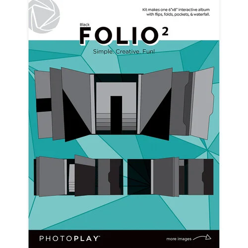 Creation Bases | Folio 2 - 6x8 Black | Maker's Series Collection