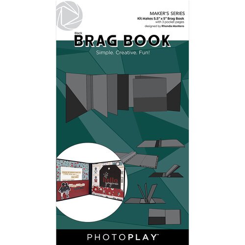 Photoplay | Maker's Series Collection | Brag Book - Black