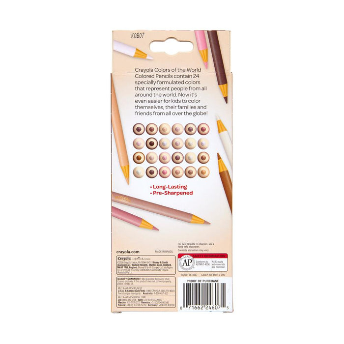 Crayola | Colors of the World Colored Pencils 24/pk