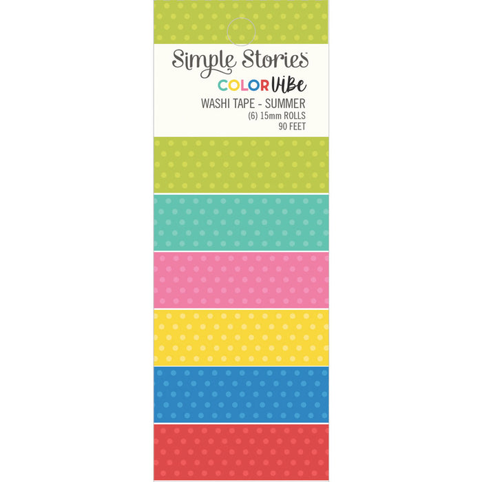 Simple Stories | Color Vibe Collection | Washi Tape - Summer