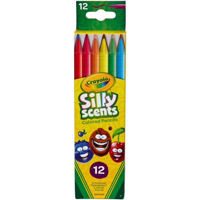 Crayola | Silly Scents Twistable Colored Pencils 12/pk