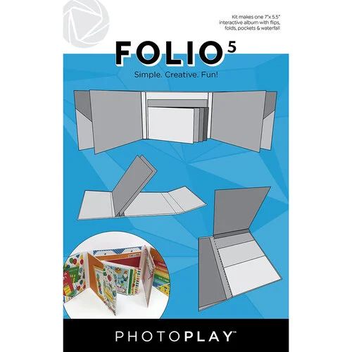 Creation Bases | Folio 5 - 5.5x7 White | Maker's Series Collection