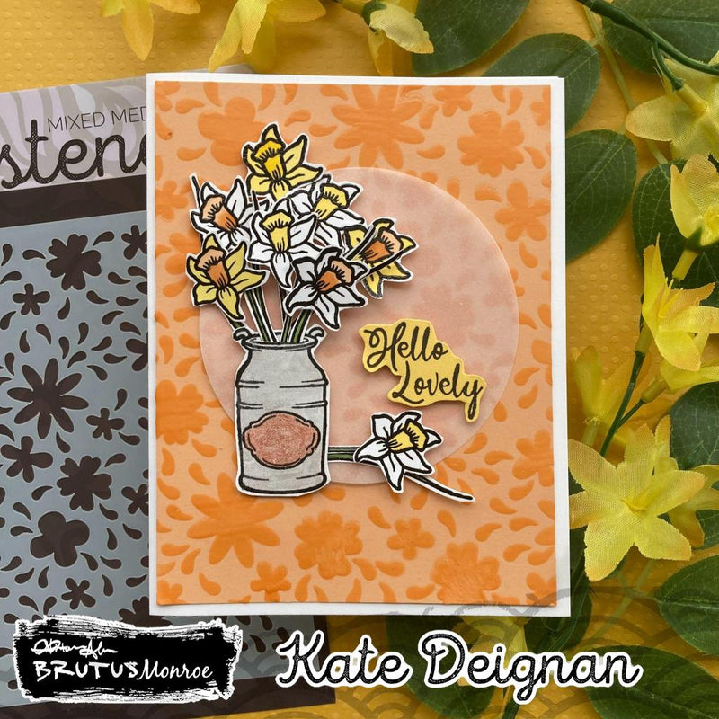 Flower Market|  6x8 Stamp Set