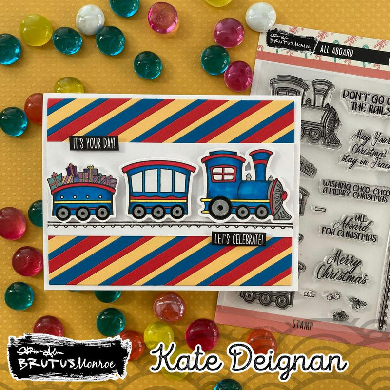 All Aboard |Stamp Set | 4x6