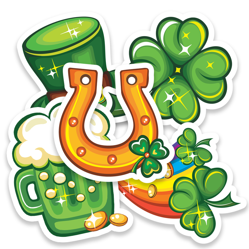 Lucky | Digital Print Then Cut Ephemera