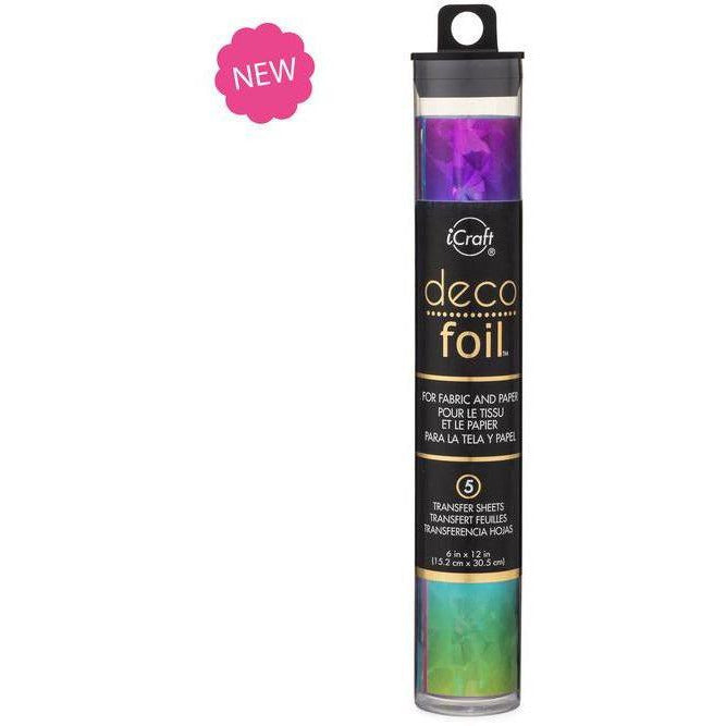 Deco Foil™ Transfer Sheets • Rainbow Shattered Glass
