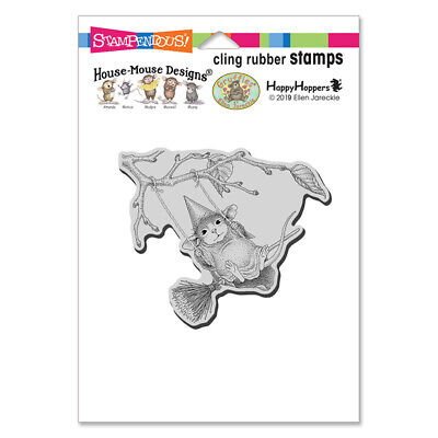 Stampendous Cling Stamp | Witch Swing