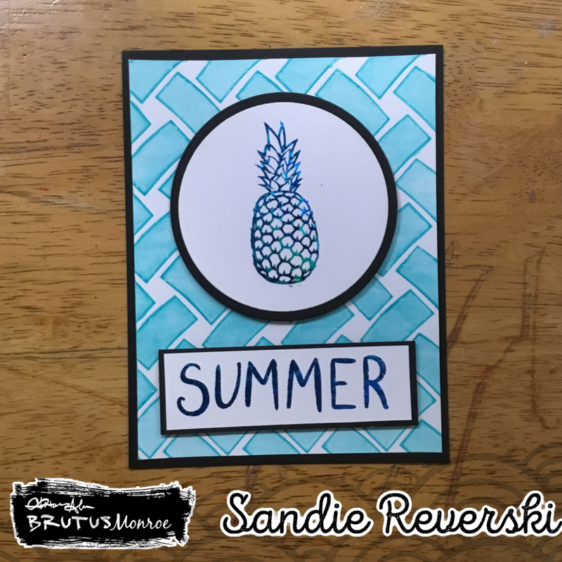 Summer Sizzle - Brutus Monroe | Adhesive Transfer | Deco Foil