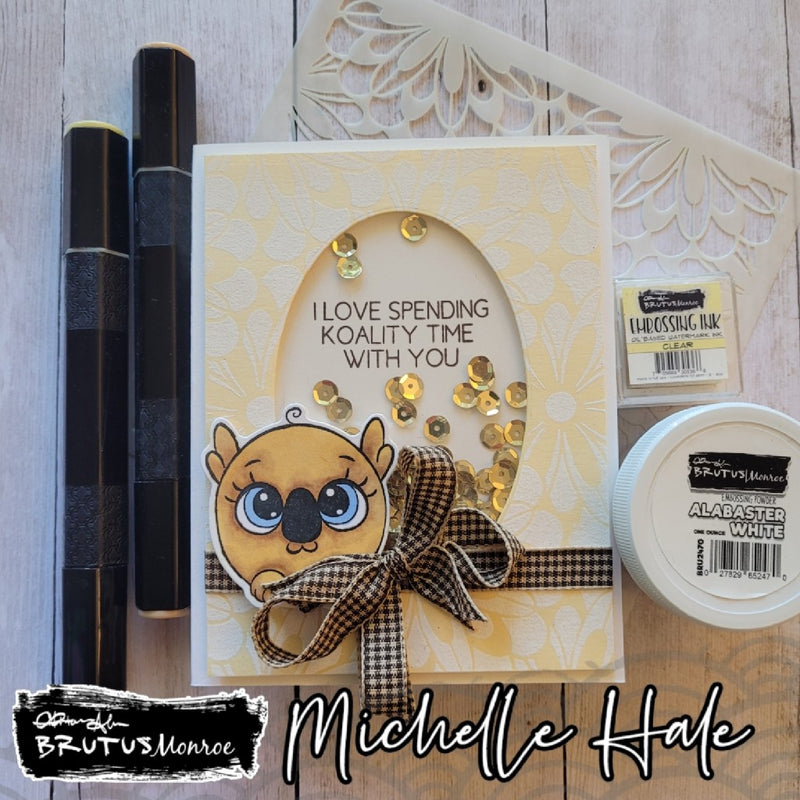 Flower Burst  | Mixed Media Stencil