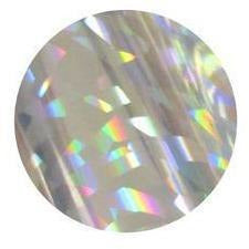 Deco Foil™ Transfer Sheets • Silver Shattered Glass